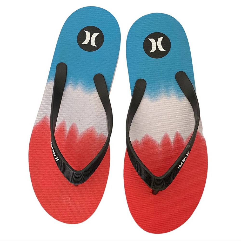 Hurley Mens flip flop Sandals size 13
